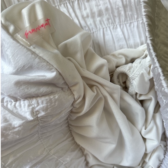 Free People Movement Athletic Shorts High Waist White S - Picture 5 of 5